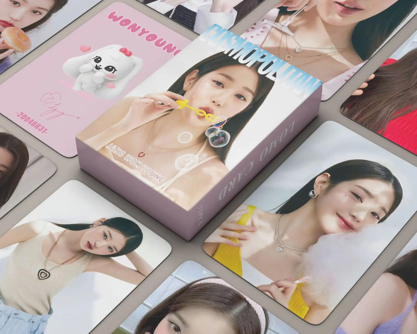 Wonyoung Lomocards (55 pcs)
