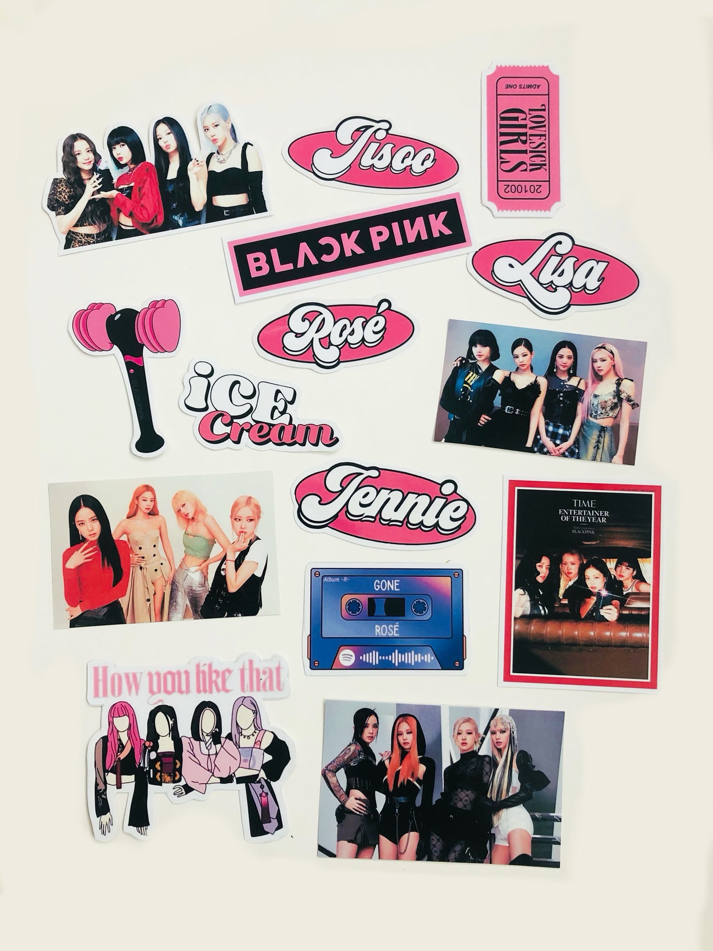 Blackpink Stickers Pack (15 pcs)