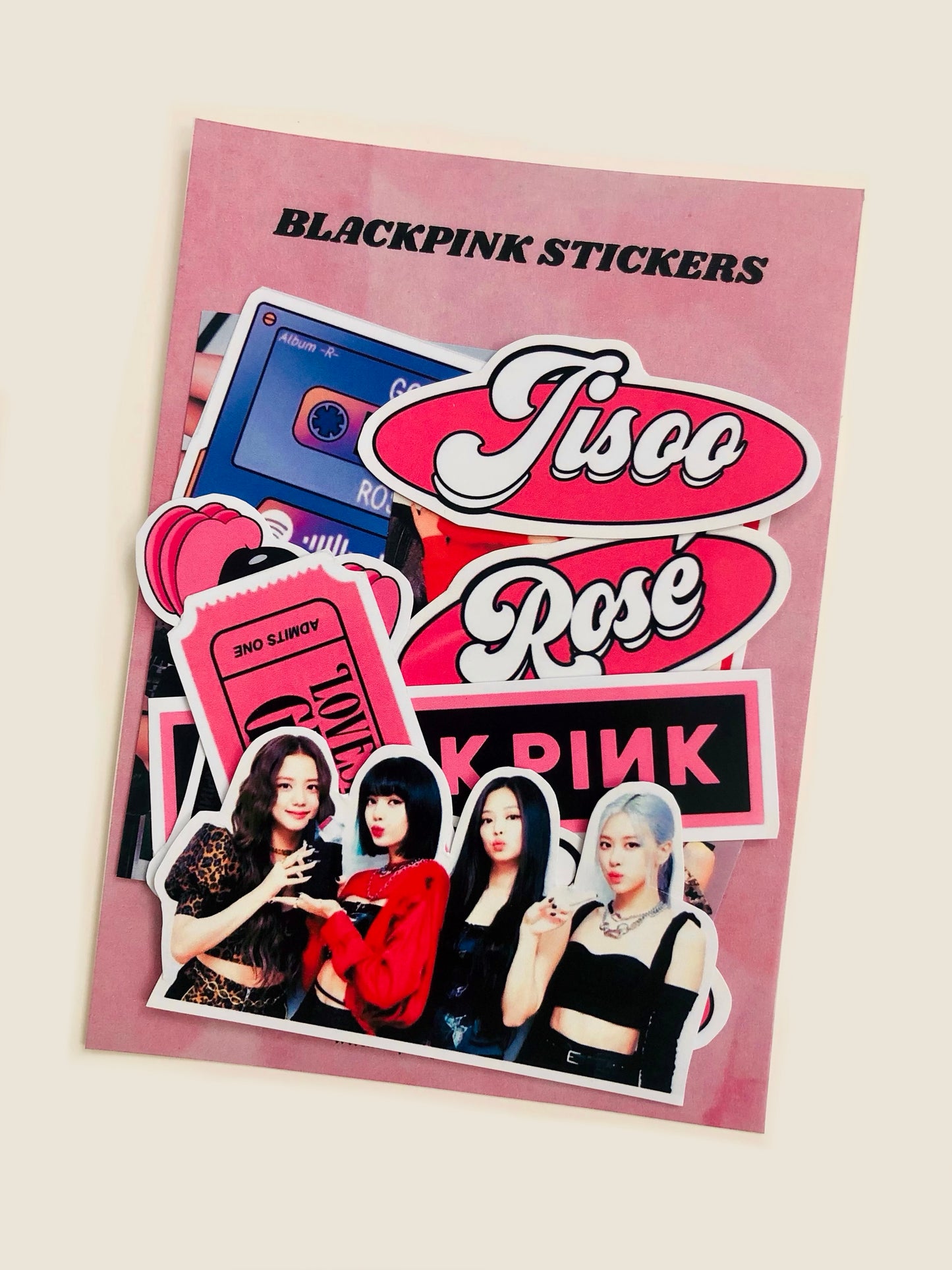 Blackpink Stickers Pack (15 pcs)