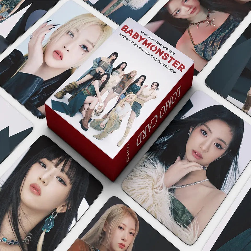Babymonster double sided Lomocards (55 pcs)