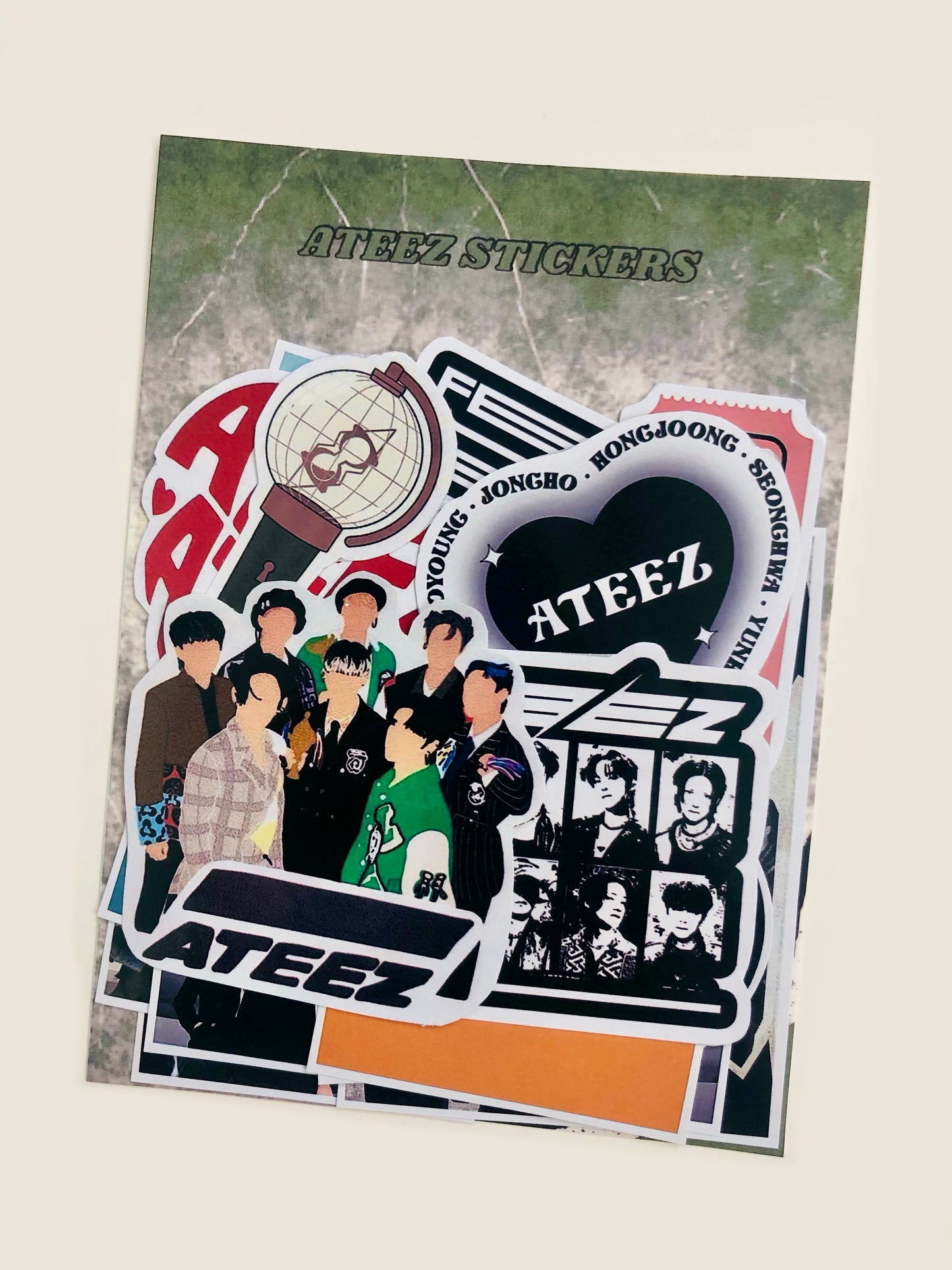 Ateez Stickers Pack (14 pcs)