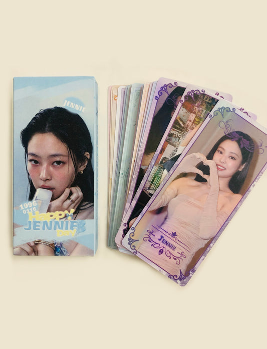 Jennie Holographic double sided bookmarks/ticket Set (40 pcs)