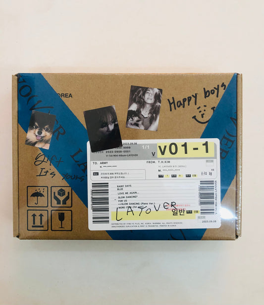 V Layover Official Standard Album (Blue)