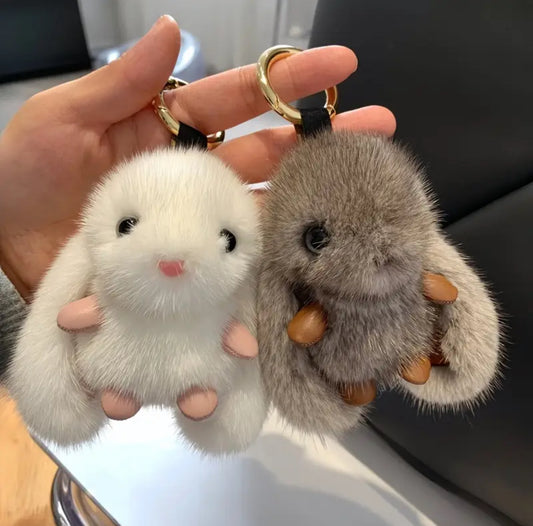 Bunny Plush Keyring