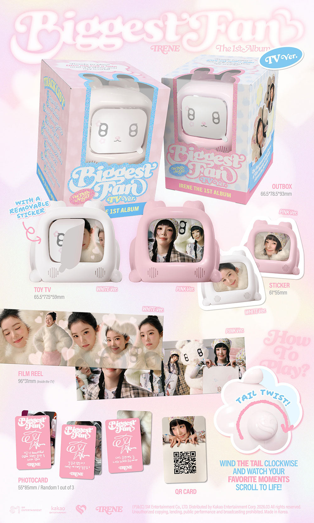 PREORDER IRENE - BIGGEST FAN OFFICIAL ALBUM