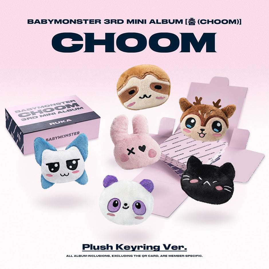 PREORDER BABYMONSTER - CHOOM OFFICIAL ALBUM WITH WEVERSE SHOP GIFT