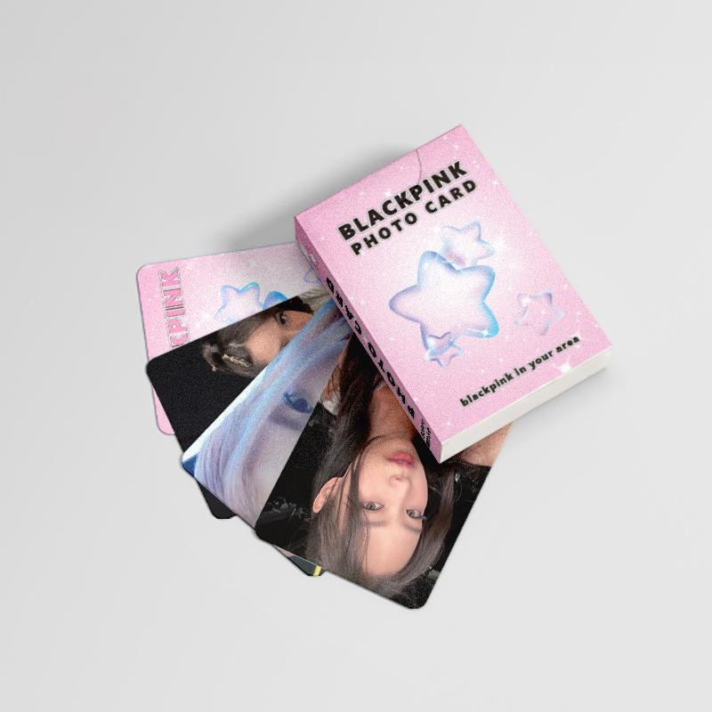 Blackpink Rainbow Holographic Photocards (50 pcs)
