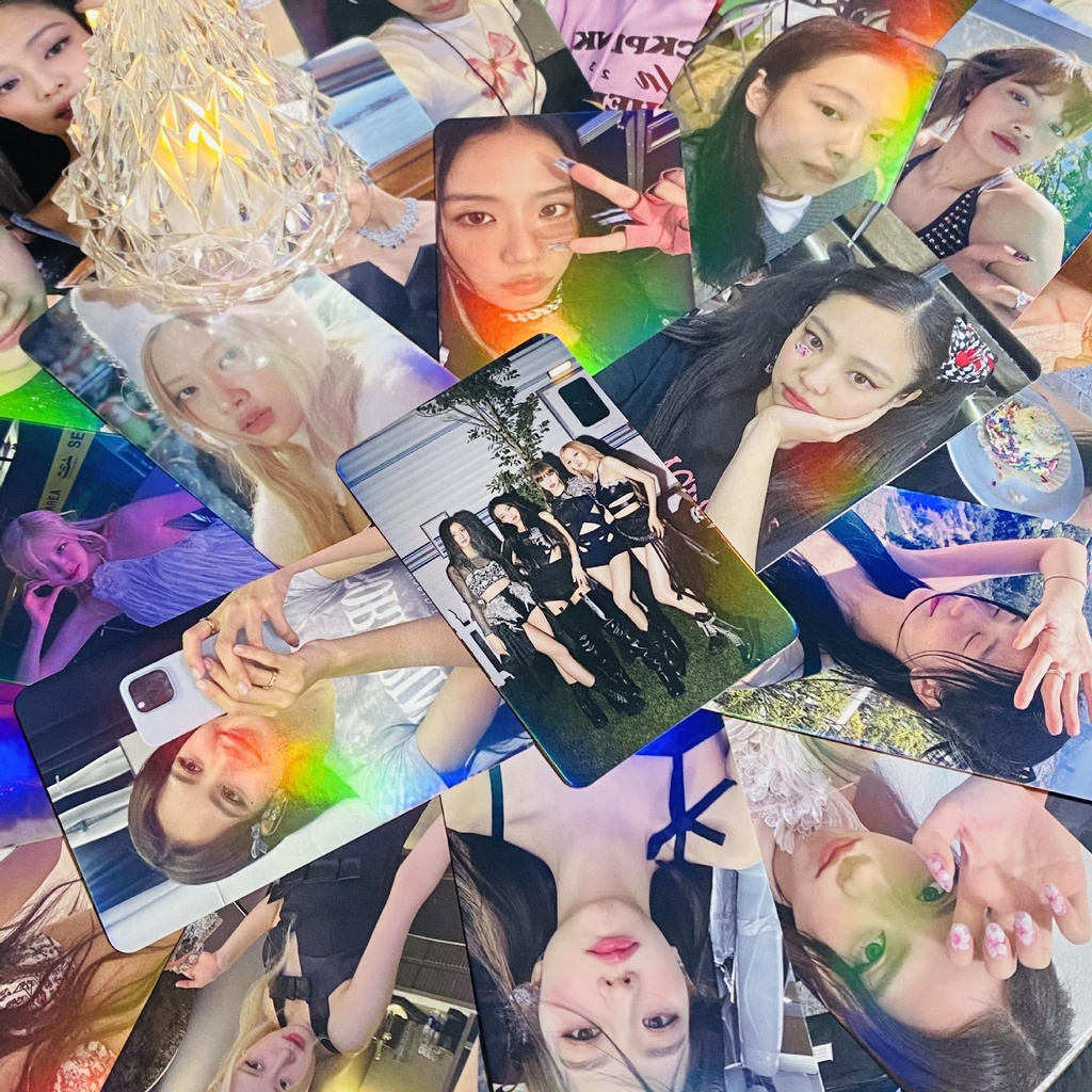 Blackpink Rainbow Holographic Photocards (50 pcs)