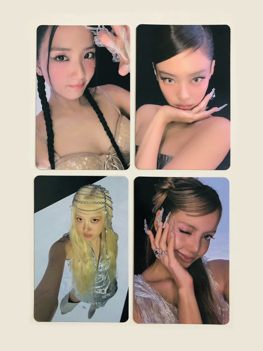 Blackpink Deadline Weverse Silver Version First Edition Official POB Photocard