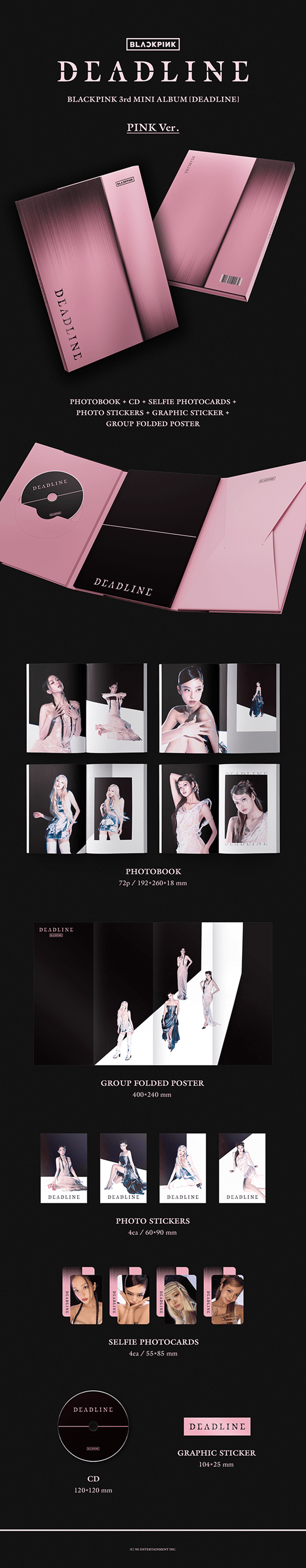 Blackpink - Deadline Standard Version Official Album
