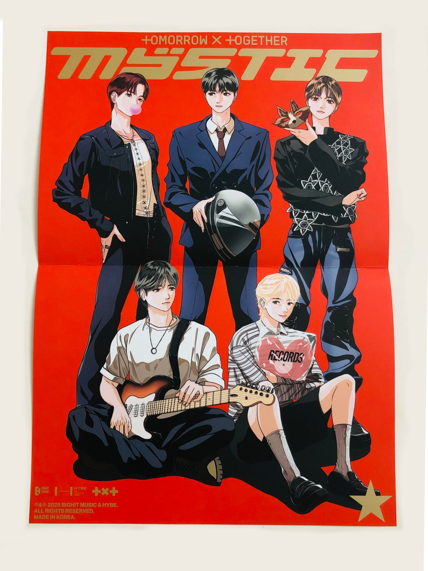 TXT - MEMORIES : MYSTIC Official Inclusions