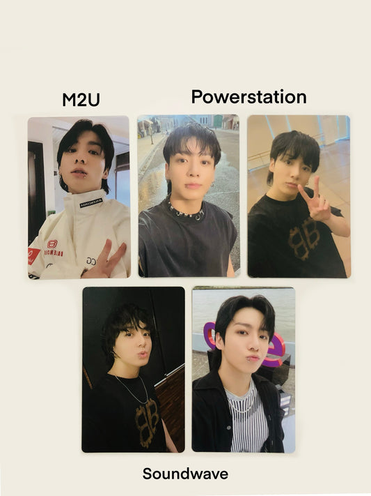 Golden Official Luckydraw Photocards