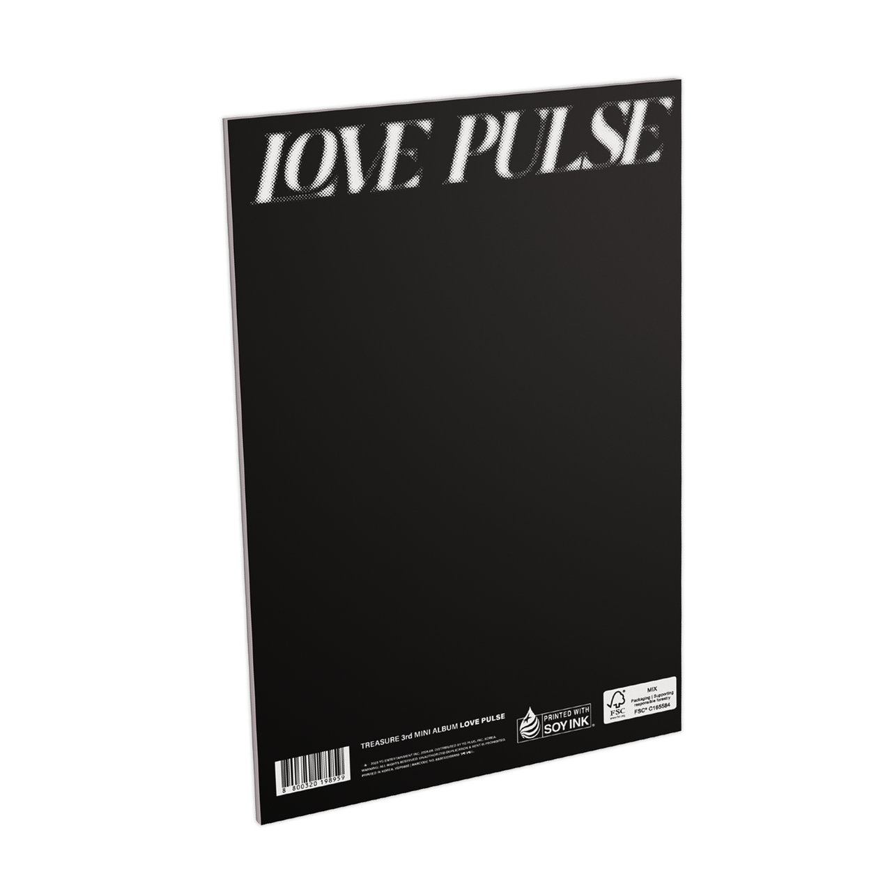 PREORDER TREASURE - LOVE PULSE OFFICIAL ALBUM WITH YG Select Gift