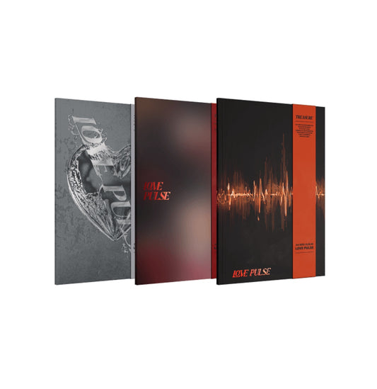 PREORDER TREASURE - LOVE PULSE OFFICIAL ALBUM WITH YG Select Gift