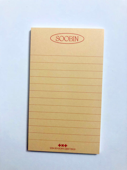 TXT Official Season’s Greetings Memopad