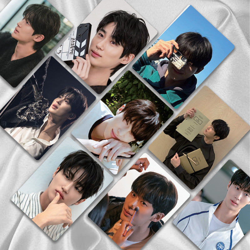Byeon Wooseok Holographic double sided Photocards (50 pcs)