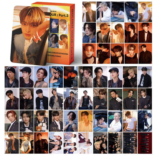 Ateez Golden Hour Pt.3 Lomocards (55 pcs)