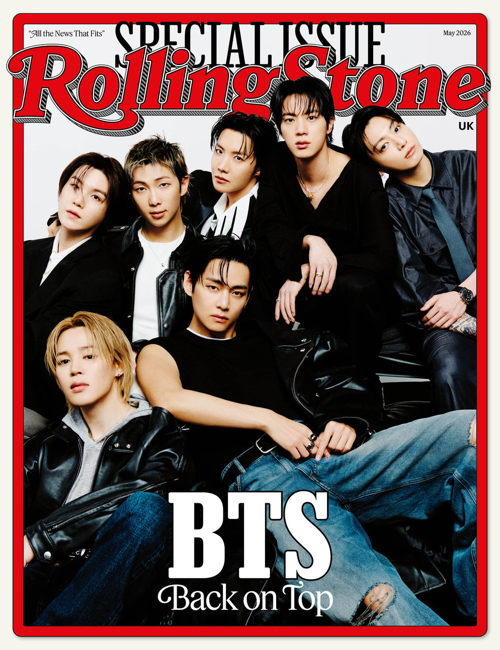 PREORDER BTS - ROLLING STONE MAGAZINE MAY ISSUE