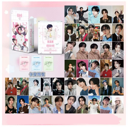 Han Rainbow Holographic Photocards (50 pcs)