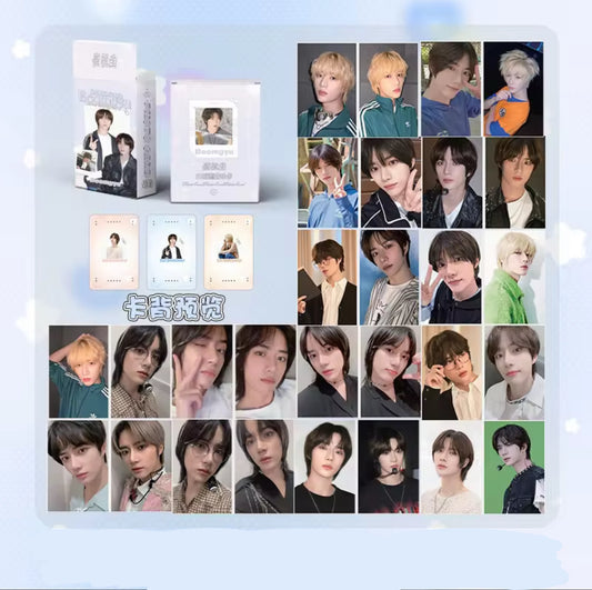 Beomgyu Rainbow Holographic Photocards (50 pcs)