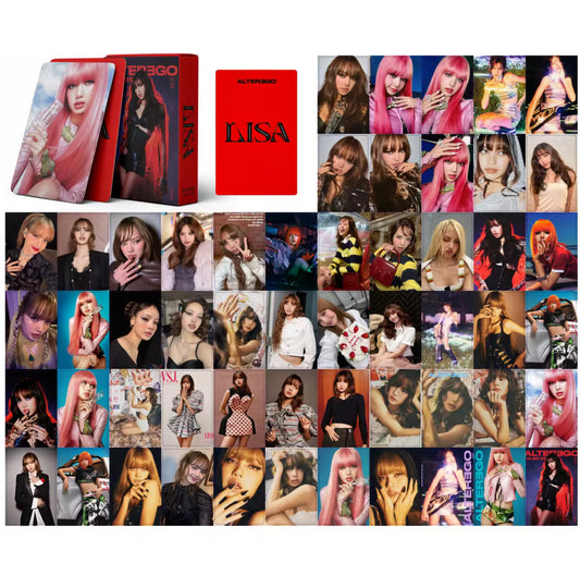 Blackpink Lisa Alter Ego Holographic Lomocards (55 pcs)