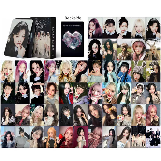 IVE Empathy Holographic Lomocards (55 pcs)