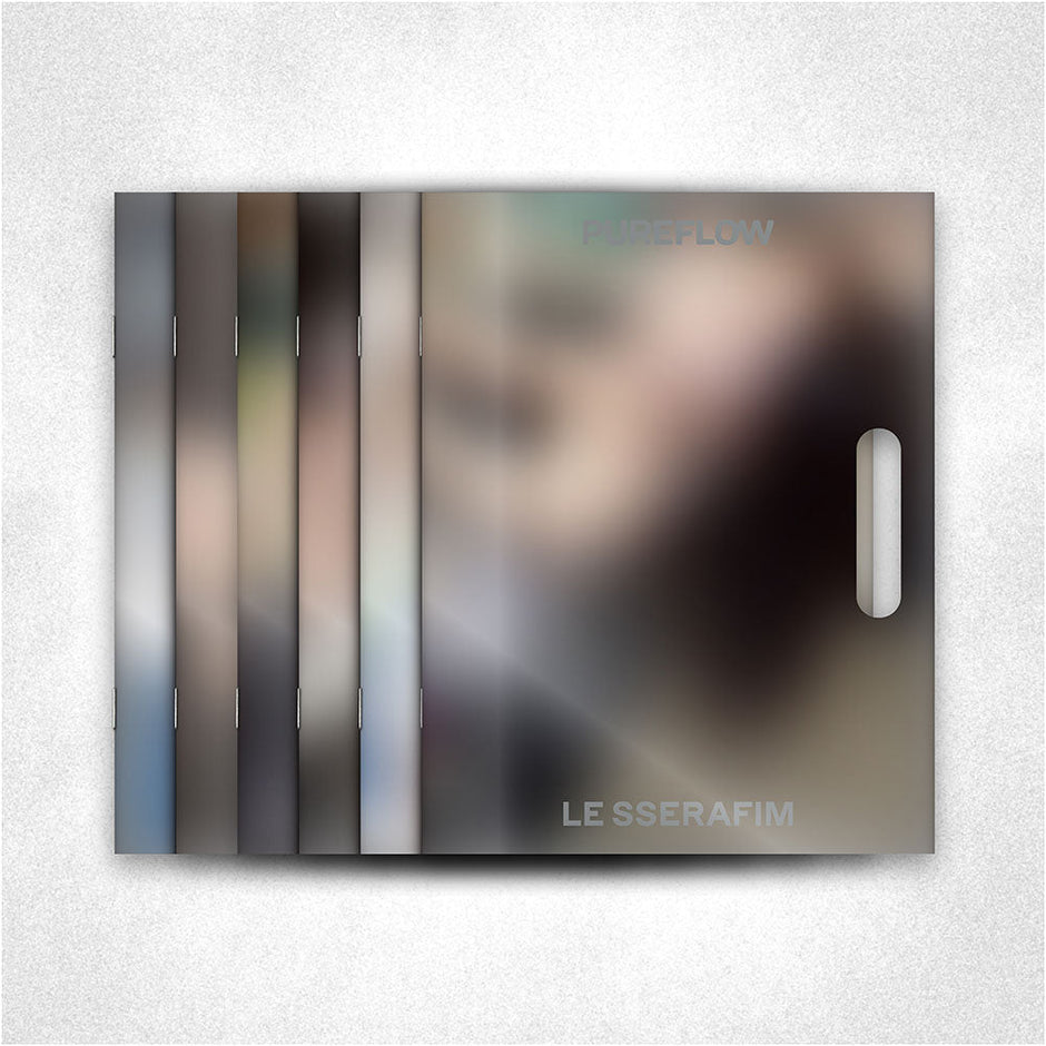 PREORDER LE SSERAFIM - PURPLEFLOW OFFICIAL ALBUM WITH WEVERSE GIFT
