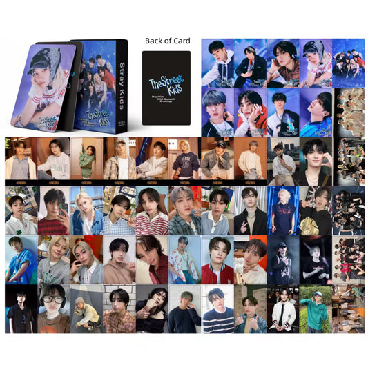 Stray Kids The Street Kids Holographic Lomocards (55 pcs)