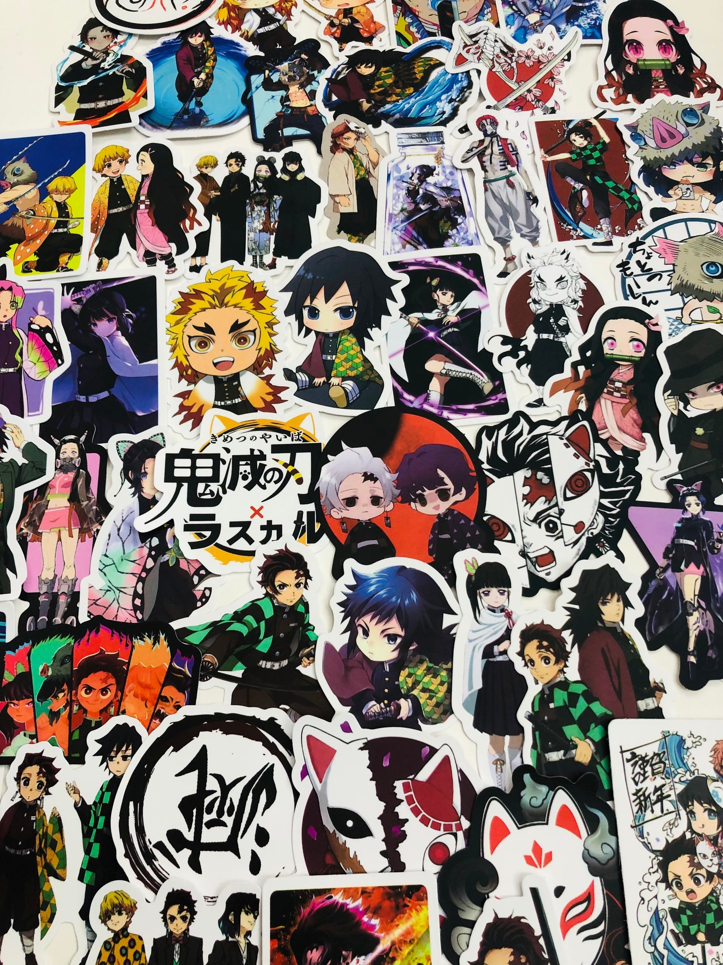 Demon Slayer Stickers (Restickable)