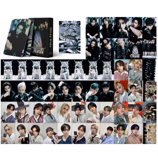 Stray Kids Giant Holographic Lomocards (55 pcs)