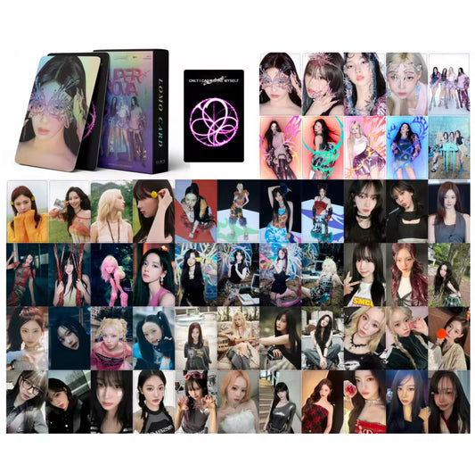 Aespa Super Nova Holographic Lomocards (55 pcs)