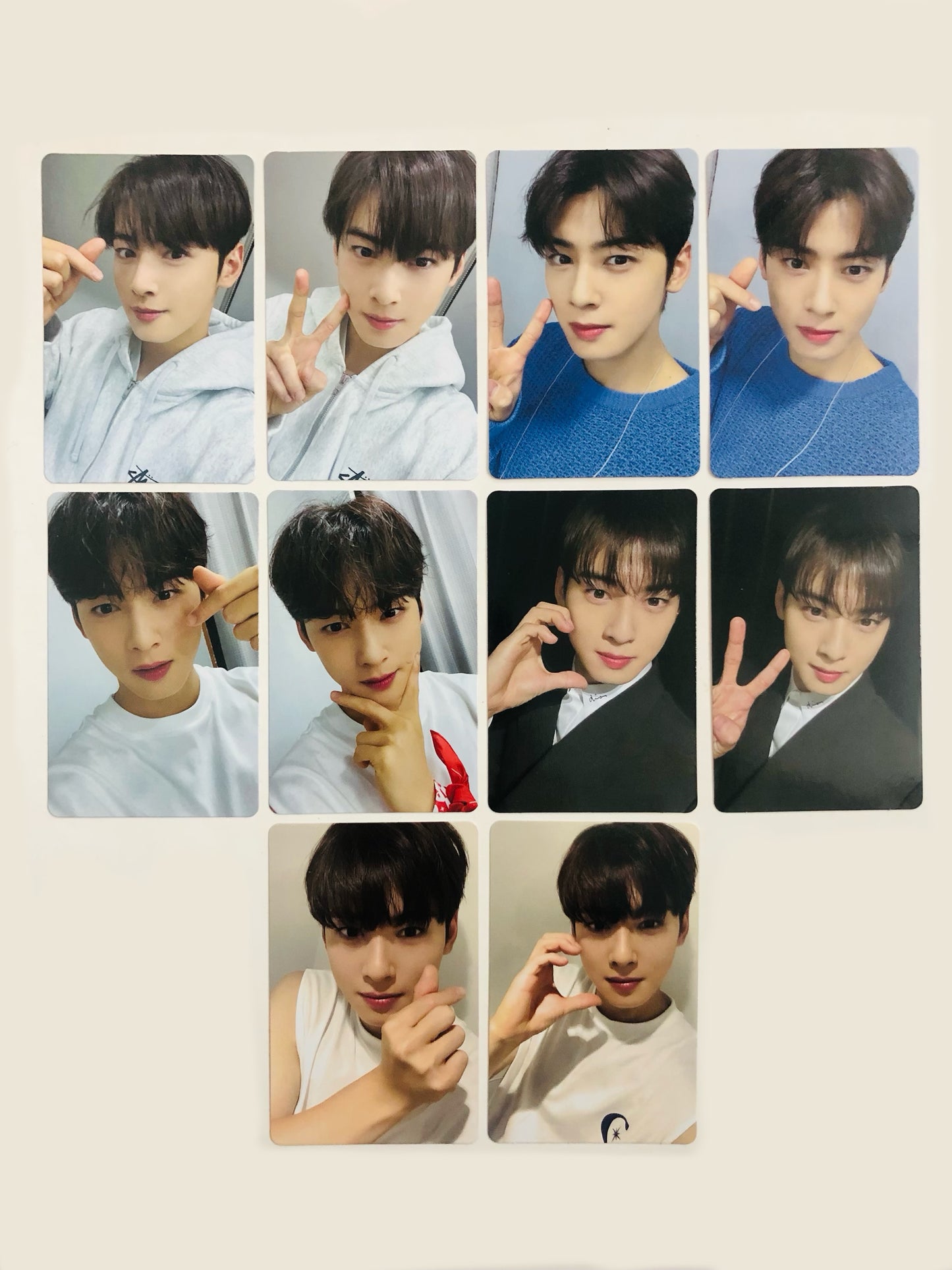 Cha Eunwoo Archive Official Photocards