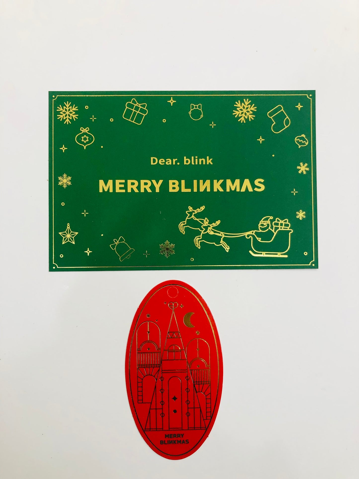 BLACKPINK THE GAME PHOTOCARD COLLECTION CHRISTMAS EDITION OFFICIAL