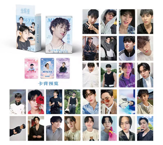 Mingyu Holographic double sided Photocards (50 pcs)