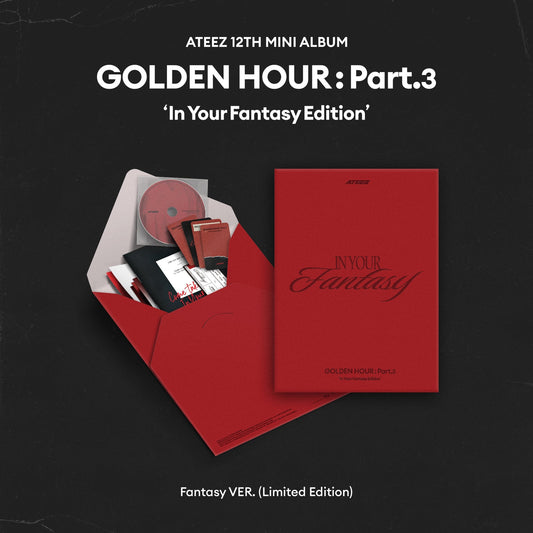 PREORDER ATEEZ - GOLDEN HOUR : PART.3 IN YOUR FANTASY OFFICIAL ALBUM (LIMITED EDITION)
