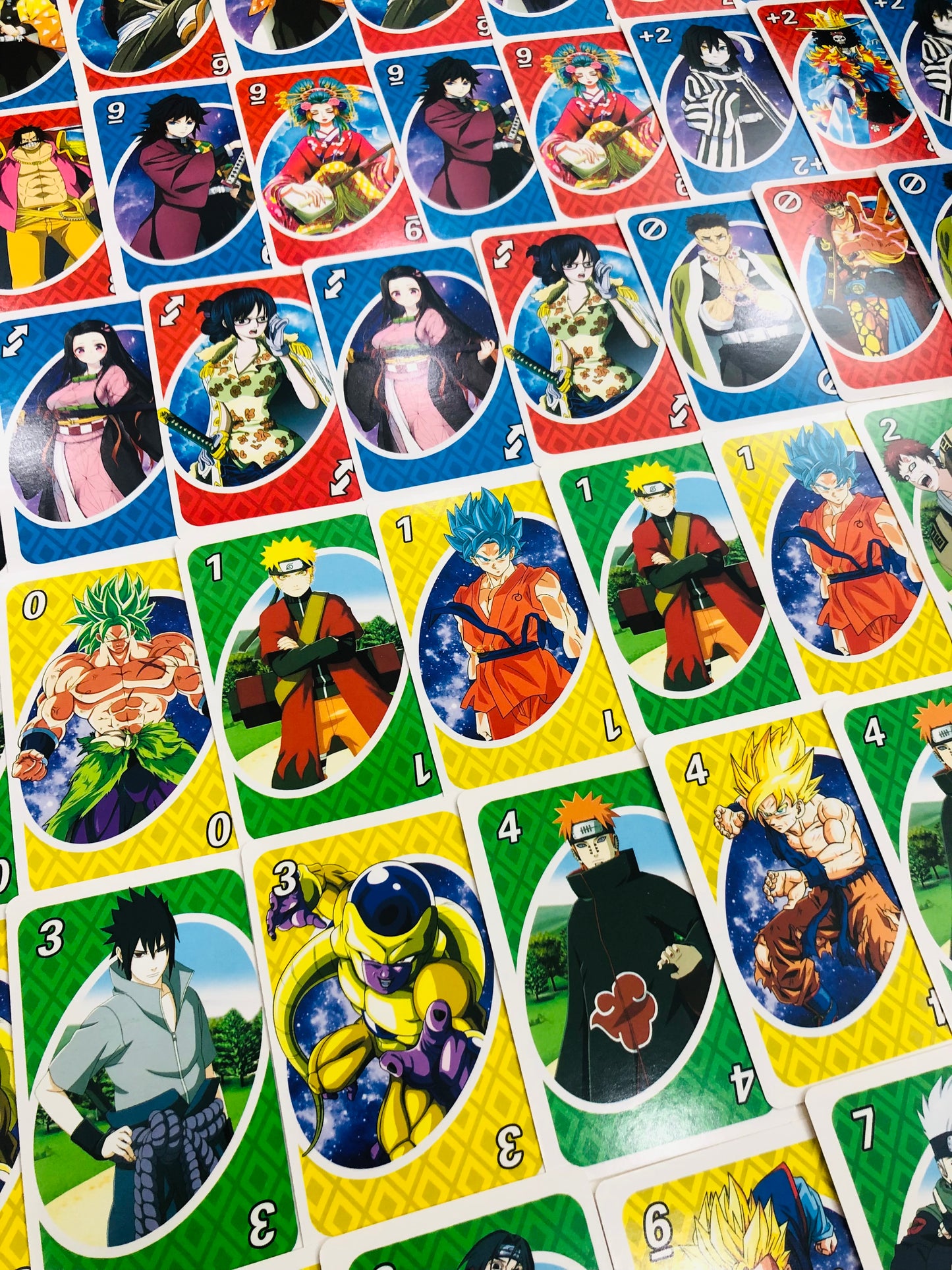 Anime UNO Playcards (110 pcs)