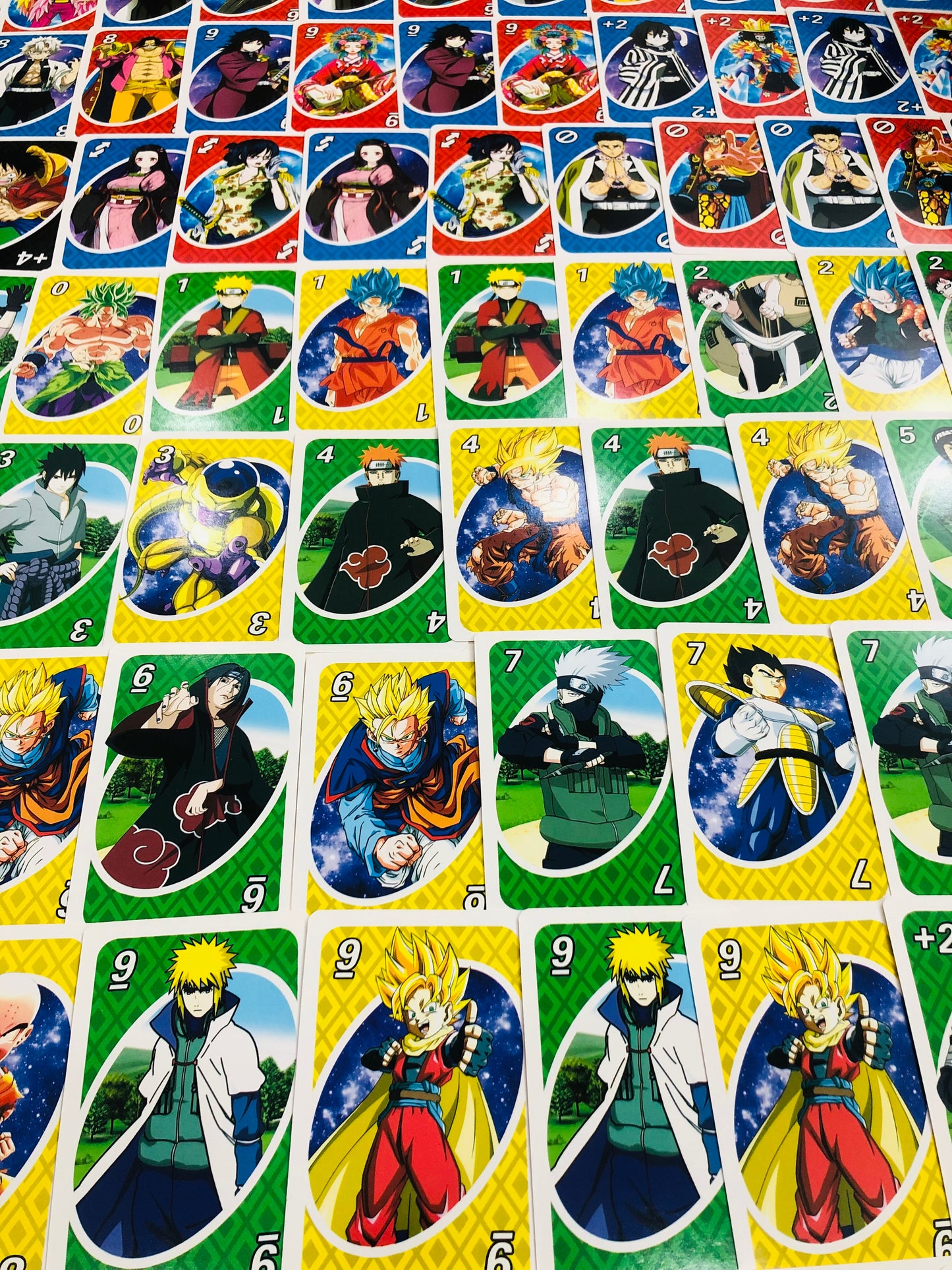 Anime UNO Playcards (110 pcs)