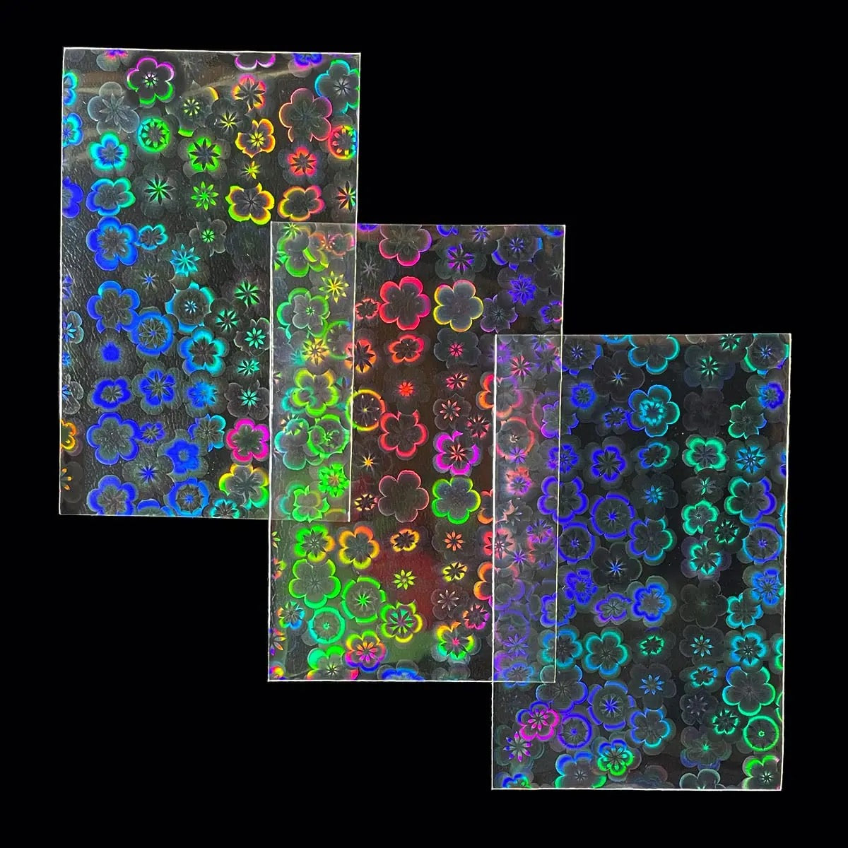 Holographic Sakura Sleeves (10 pcs)