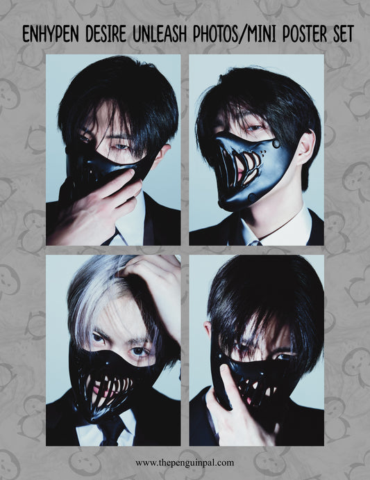 Enhypen Desire Unleash Photos/Mini Poster Set (8 pcs)