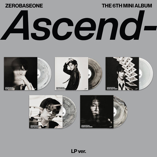 PREORDER ZEROBASEONE - ASCEND OFFICIAL ALBUM WITH MUSICPLANT GIFT