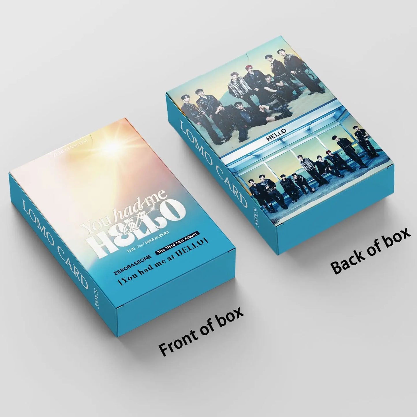 ZB1 You had me at Hello Lomocards (55 pcs)