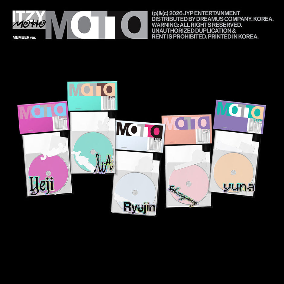 PREORDER ITZY MOTTO ALBUM WITH FANS SHOP GIFT