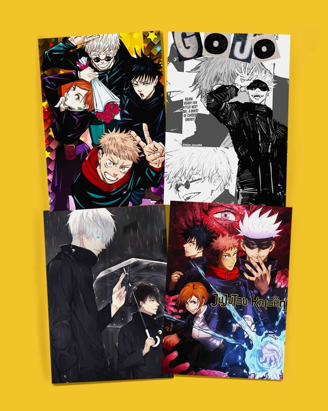 Jujutsu Kaisen Mini Poster Set (8 pcs)