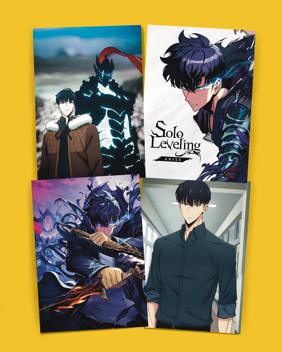 Solo Leveling Mini Poster Set (16 pcs)
