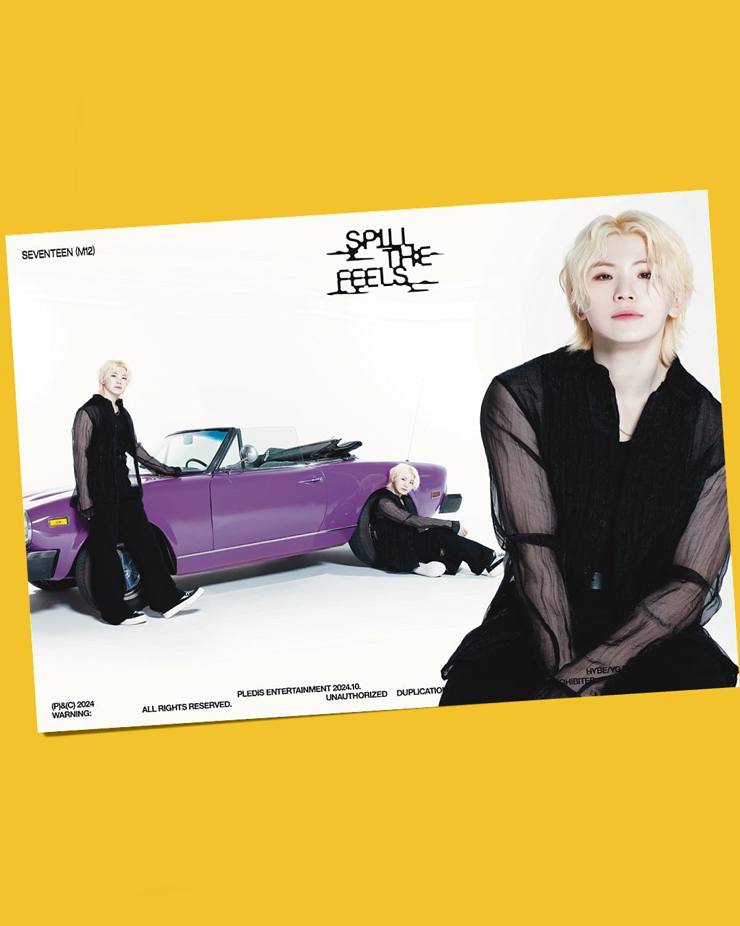 Seventeen Spill The Feels Poster Set (13 pcs)