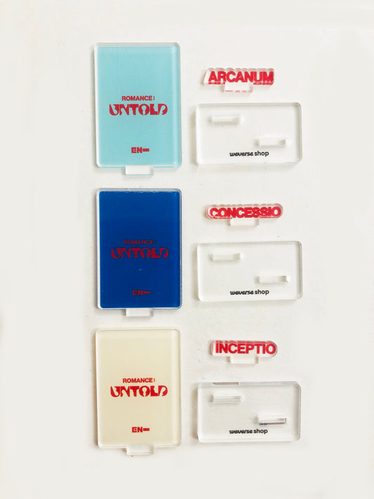 Enhypen Romance Untold Official Weverse Shop POB Mini Acrylic Standee