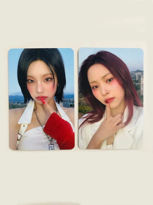 Itzy Girls will be Girls Official Apple Music POB Photocards