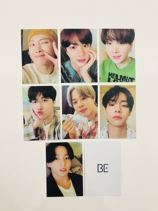 BTS BE Matte Selca Photocards (9 pcs)