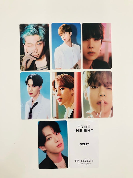 HYBE Insight Double sided Photocards (7 pcs)