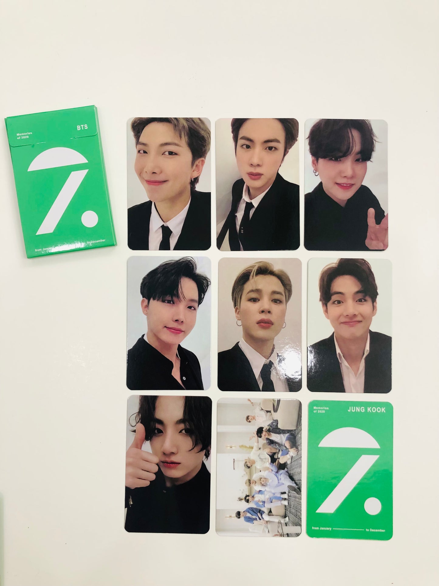 Memories of 2020 Double sided DVD Photocards (9 pcs)